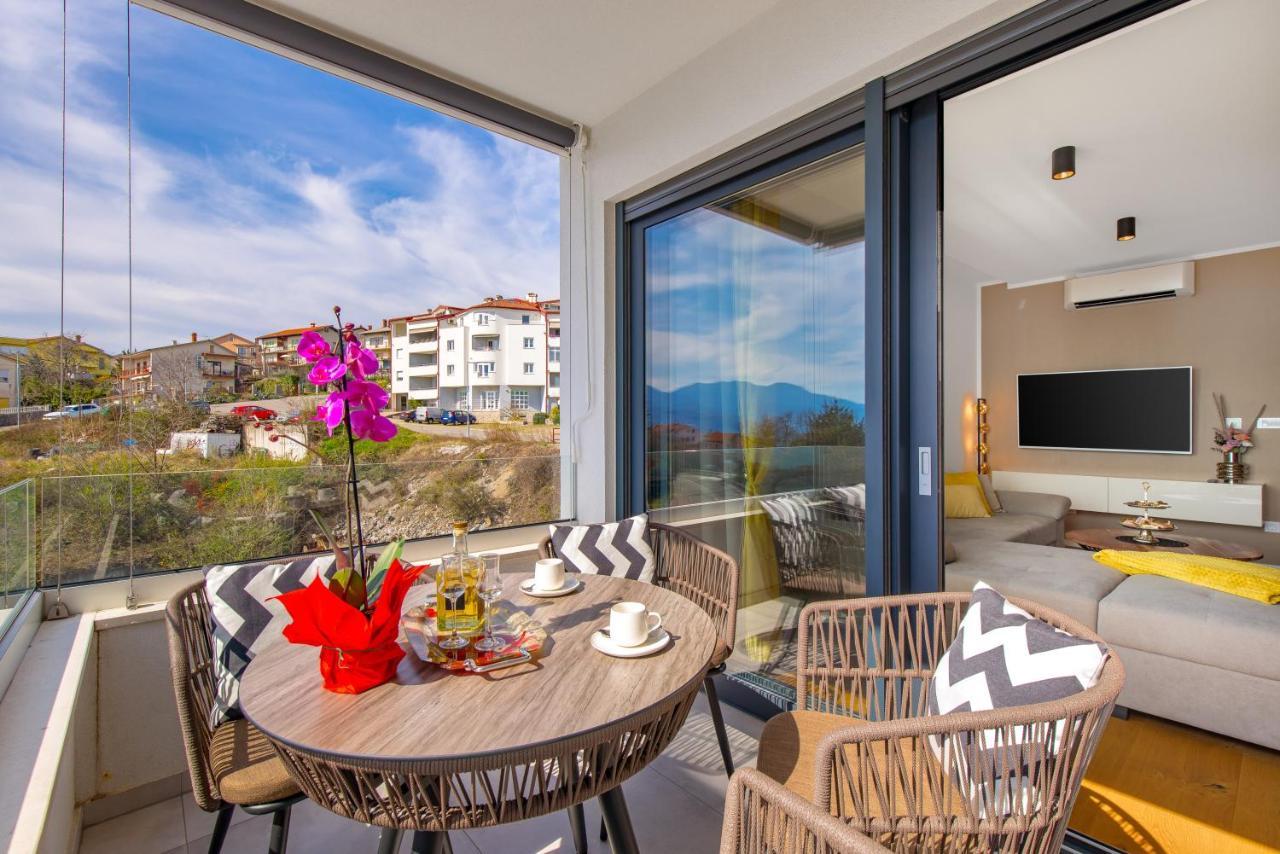 Apartment Top View With Balcony And Private Parking Ριέκα Εξωτερικό φωτογραφία