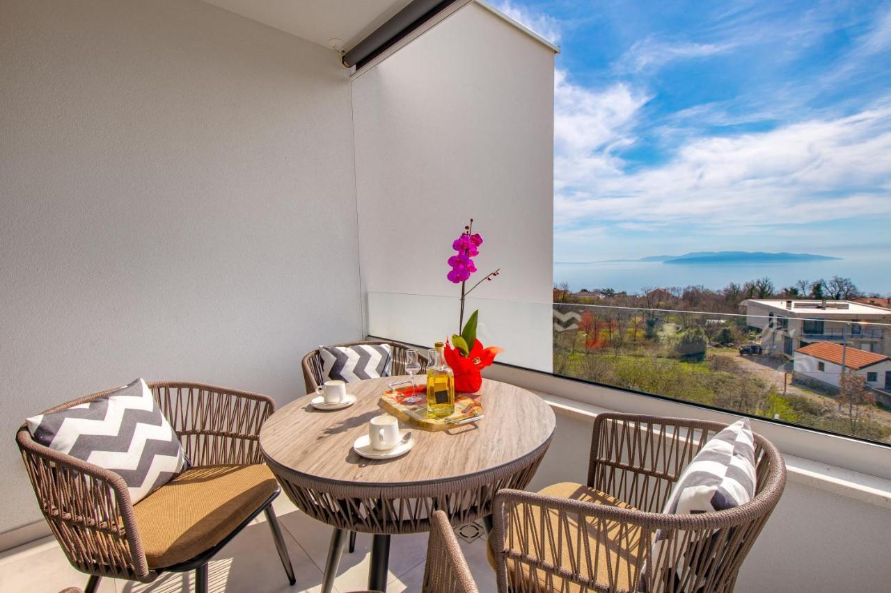Apartment Top View With Balcony And Private Parking Ριέκα Εξωτερικό φωτογραφία