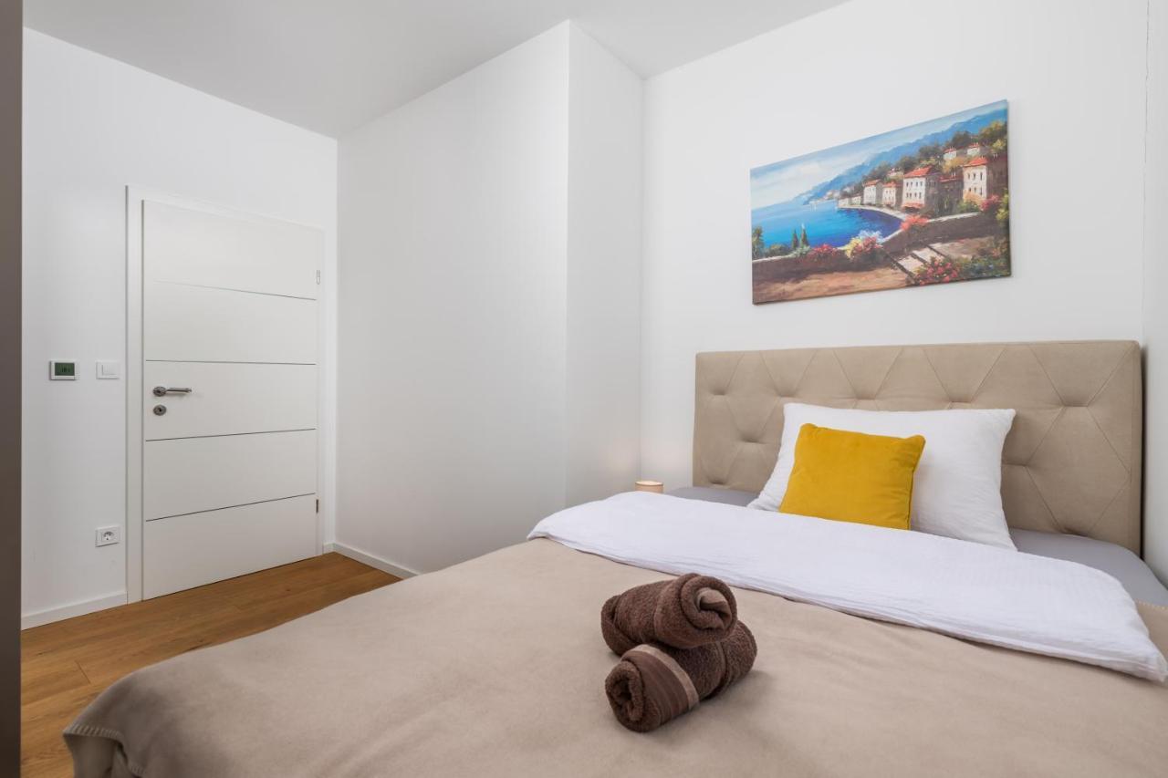 Apartment Top View With Balcony And Private Parking Ριέκα Εξωτερικό φωτογραφία